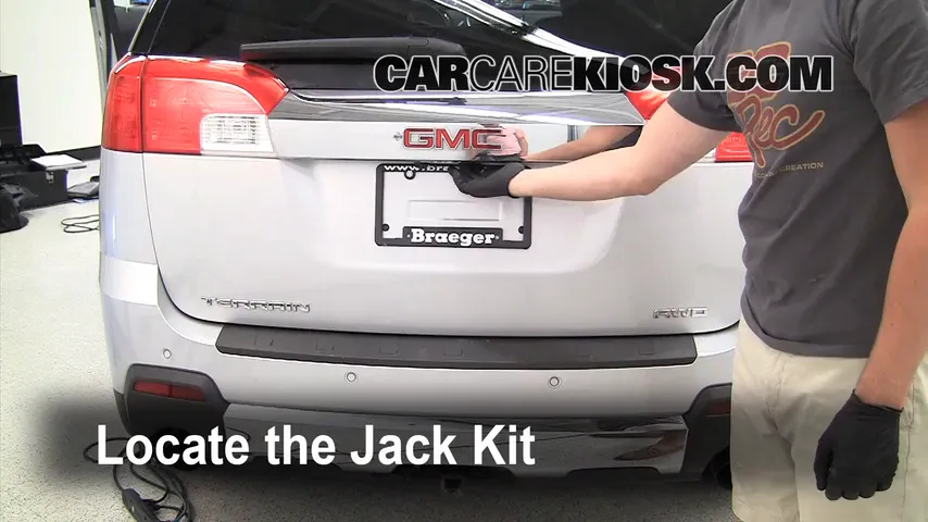 2010 GMC Terrain SLT 3.0L V6 Jack Up Car